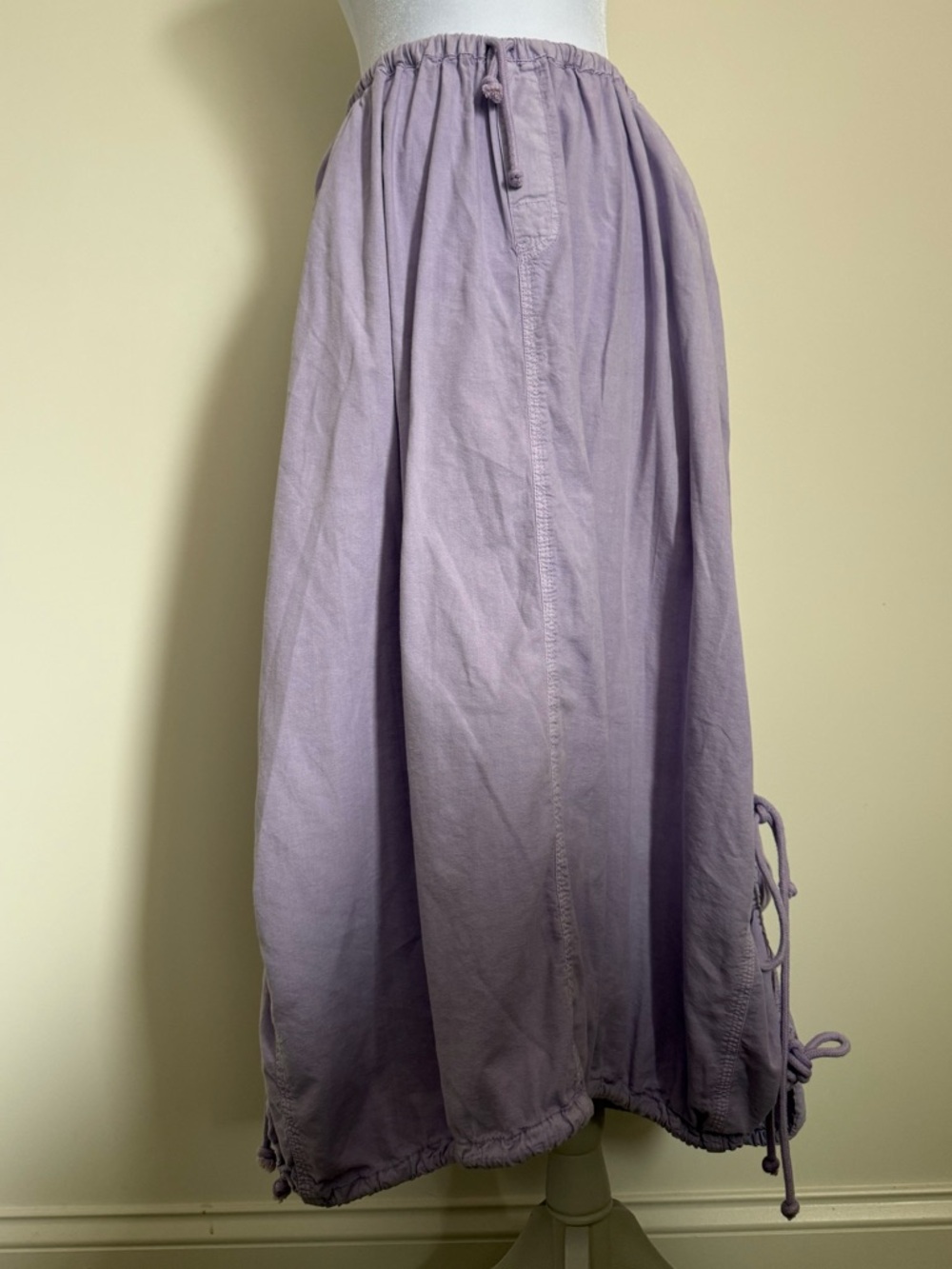 Free People Lavender picture perfect parachute Maxi Skirt size XS